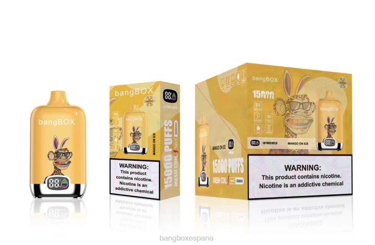 Bang Box Barcelona - Bang Box 15000 bocanadas mango en hielo