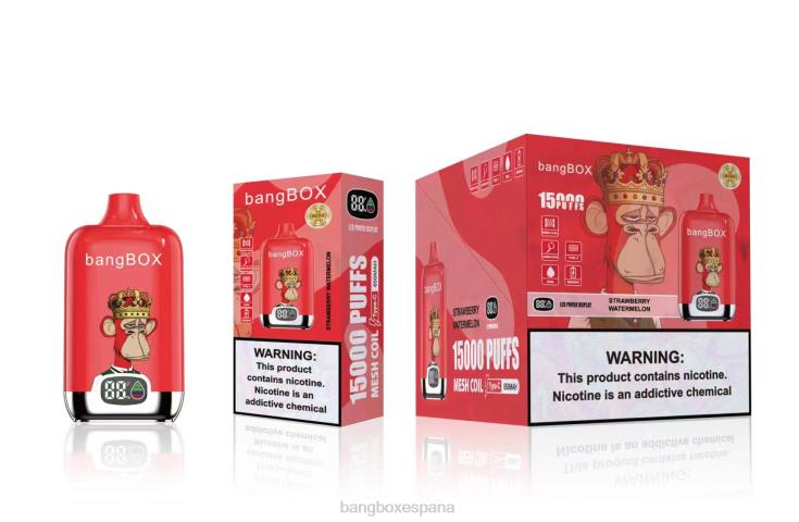 Bang Box Madrid - Bang Box 15000 bocanadas sandia fresa