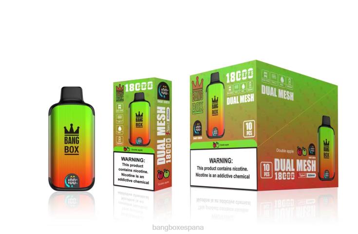 Bang Box Barcelona - Bang Box 18000 bocanadas manzana doble