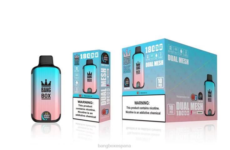 Bang Box España - Bang Box 18000 bocanadas hielo de sandia