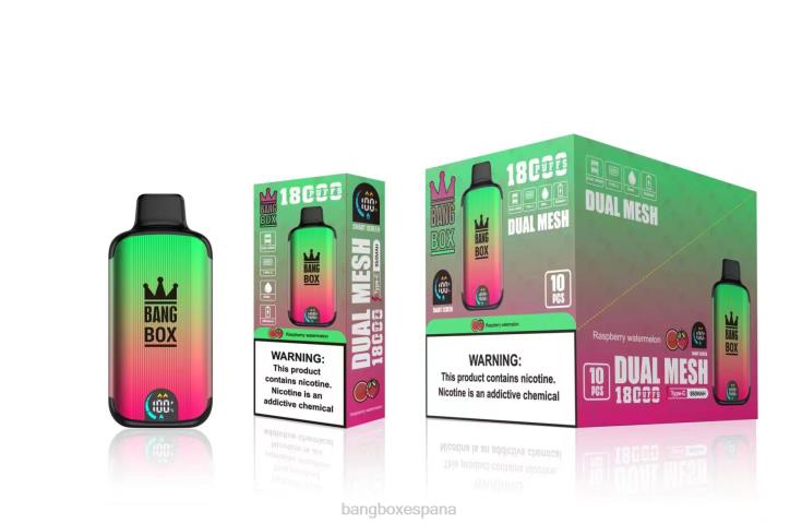 Bang Box Madrid - Bang Box 18000 bocanadas sandía frambuesa
