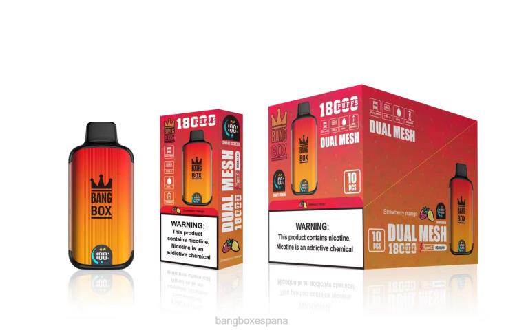 Bang Box Precio - Bang Box 18000 bocanadas mango fresa