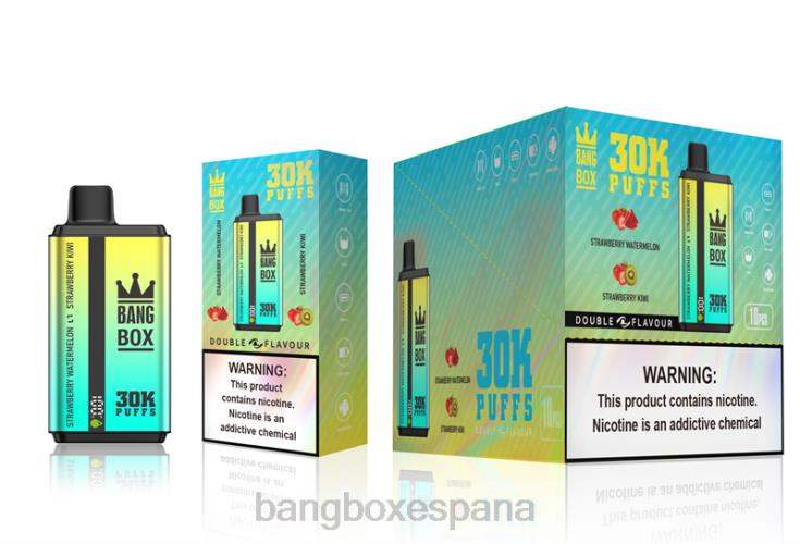 Bang Box Precio - Bang Box 30000 inhalaciones de dos sabores. sandía fresa y kiwi fresa