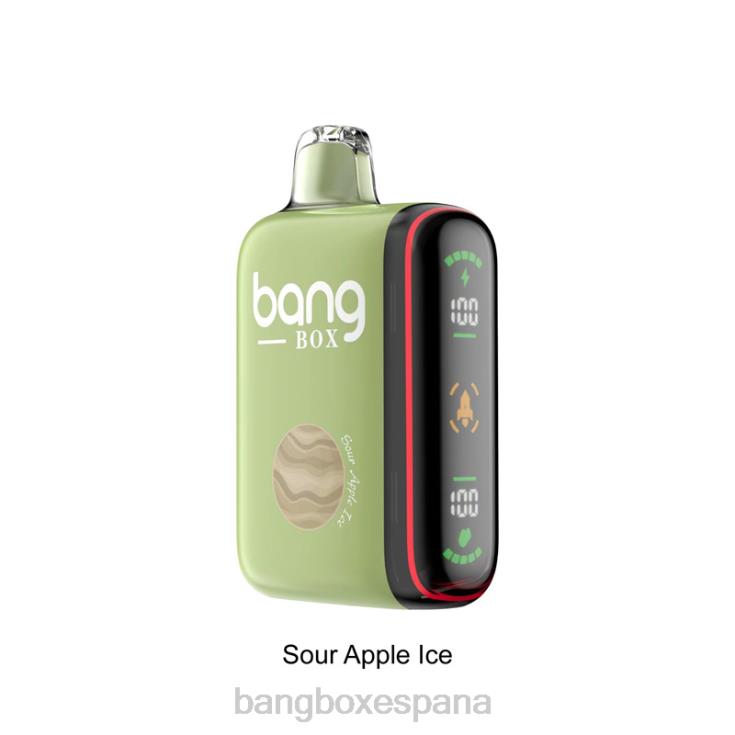 Bang Box Barcelona - Bang Box Pantalla de potencia inteligente de 9000-18000 inhalaciones hielo de manzana agria