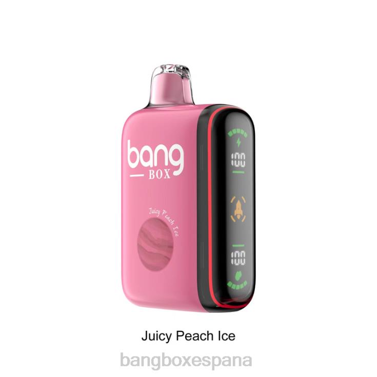 Bang Box Precio - Bang Box Pantalla de potencia inteligente de 9000-18000 inhalaciones jugoso hielo de durazno