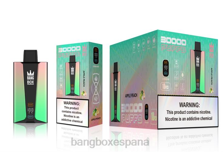 Bang Box Barcelona - Bang Box Pantalla inteligente de 30000 inhalaciones durazno manzana