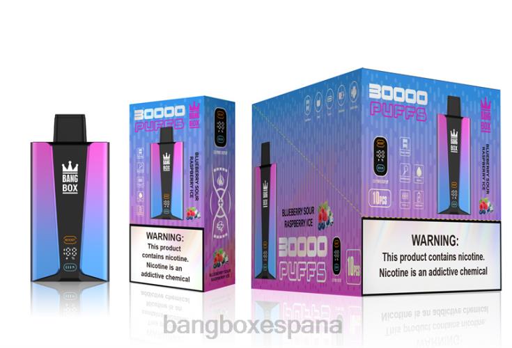 Bang Box España - Bang Box Pantalla inteligente de 30000 inhalaciones arándano frambuesa agria hielo