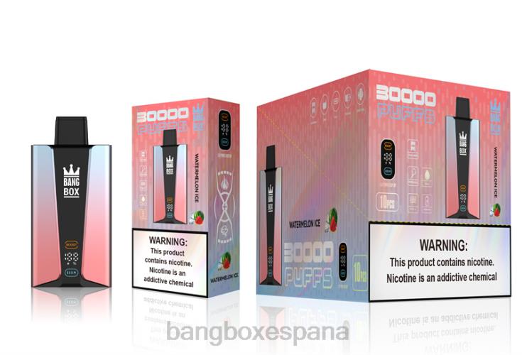 Bang Box España - Bang Box Pantalla inteligente de 30000 inhalaciones hielo de sandia
