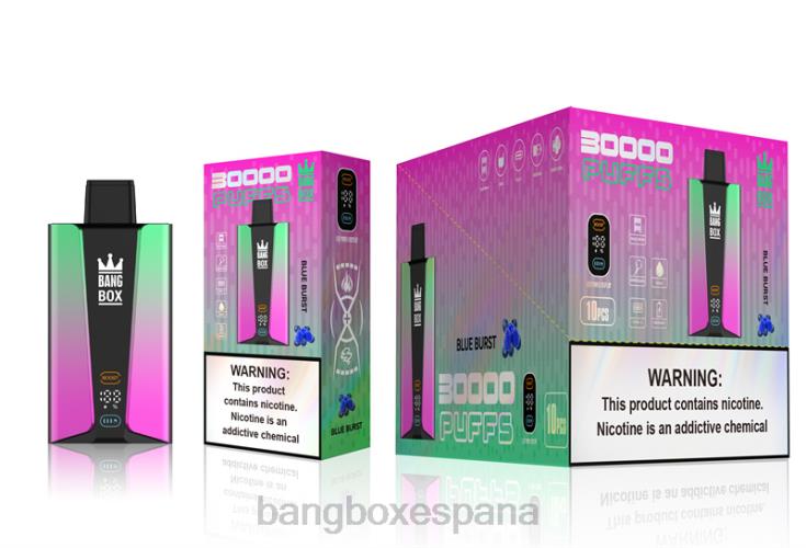 Bang Box Madrid - Bang Box Pantalla inteligente de 30000 inhalaciones estallido azul