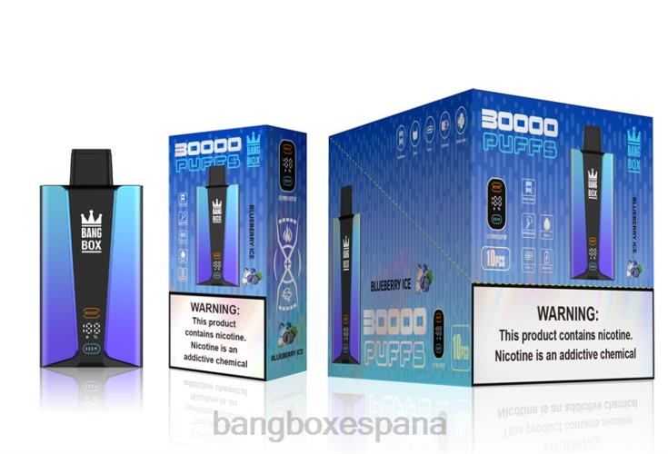 Bang Box Precio - Bang Box Pantalla inteligente de 30000 inhalaciones hielo de arándanos