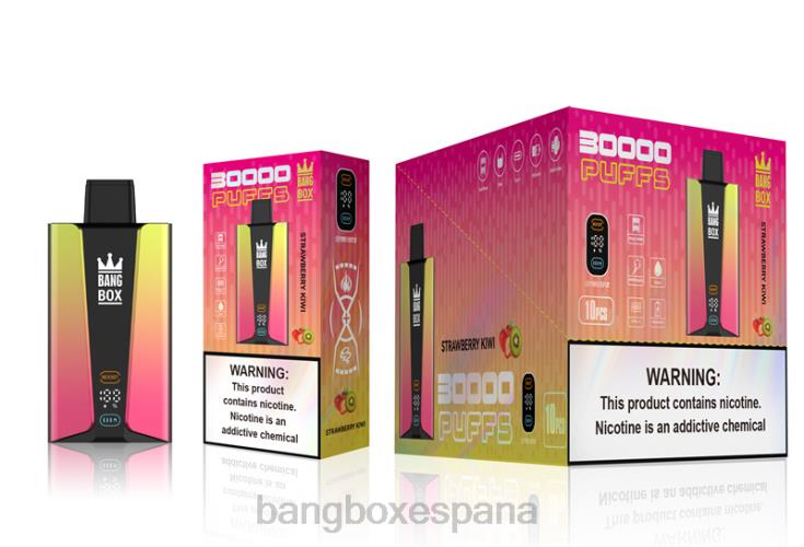 Bang Box Precio - Bang Box Pantalla inteligente de 30000 inhalaciones kiwi fresa