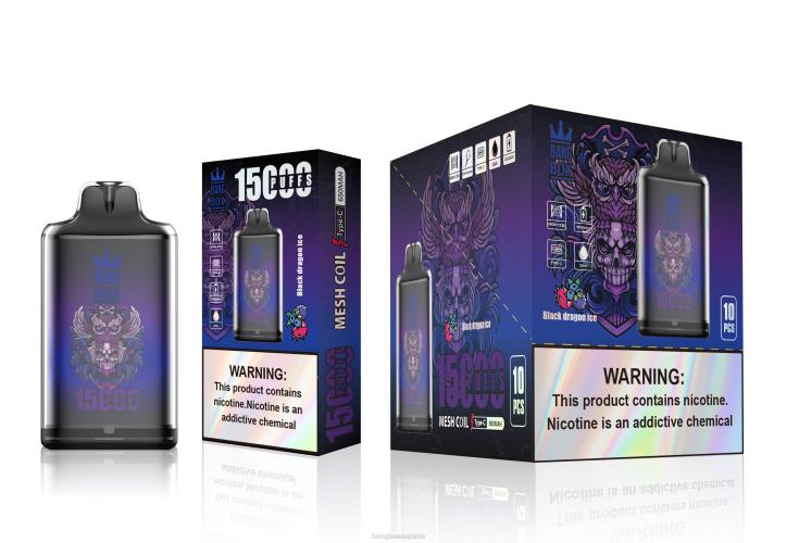 Bang Beach Vape - Bang Box s1-15000 bocanadas hielo del dragón negro