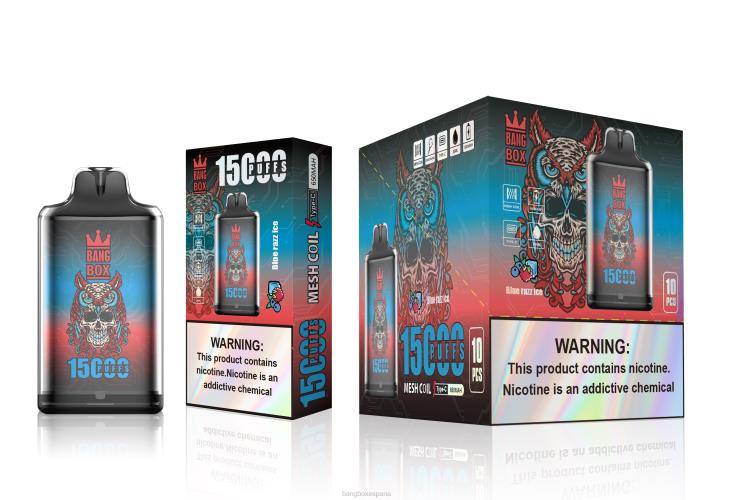 Bang Box Barcelona - Bang Box s1-15000 bocanadas hielo azul