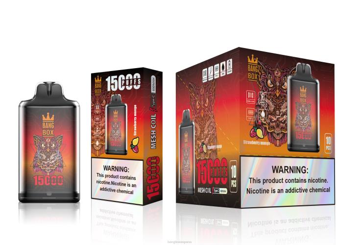 Bang Box España - Bang Box s1-15000 bocanadas mango fresa